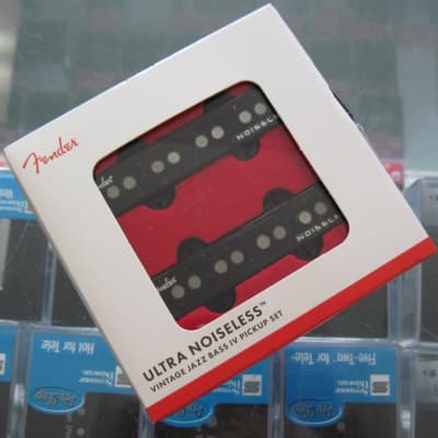 Fender Ultra Noiseless Vintage Jazz Bass IV Pickups Set 0992294000 image 1
