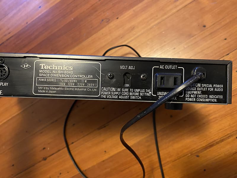 Technics SH-8040 Space Dimension Controller Reverb Stereo