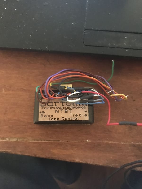 Bartolini NTBT 2 band preamp for bass Reverb