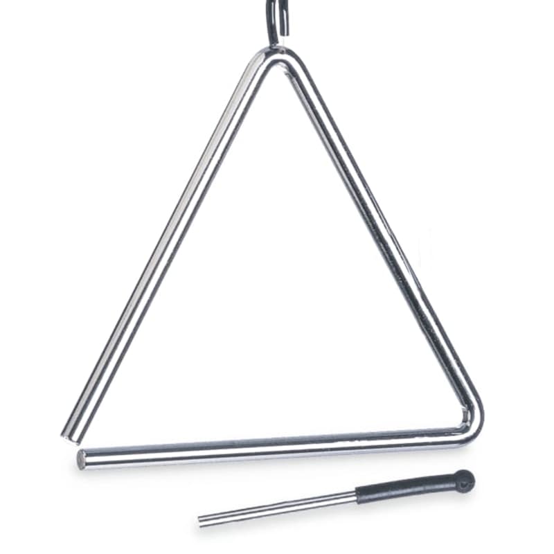 Photos - Percussion Latin Percussion   LP 10" Pro Triangle with Striker Nickel Nickel new  2018