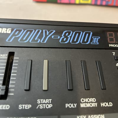 Korg Poly-800 MKII 1980s - Black