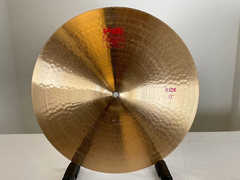 USED Paiste 2002 17 inch Ride Cymbal, yes a 17