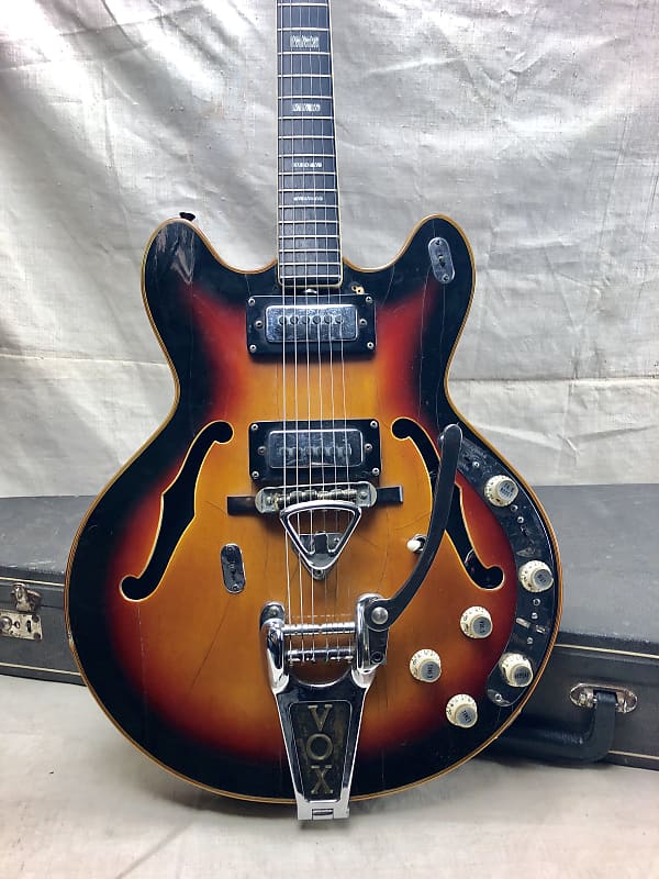Vintage 1960's Vox Ultrasonic V-268 Hollowbody-Electric