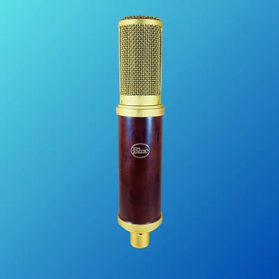 Blue Woodpecker Microphone