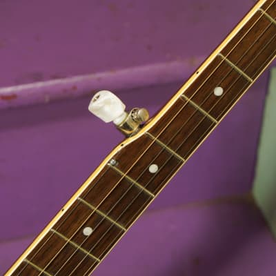 1970s Epiphone (Japan) Mastertone-Style Resonator 5-String Banjo (VIDEO! Lightweight, Fresh Repairs) image 4