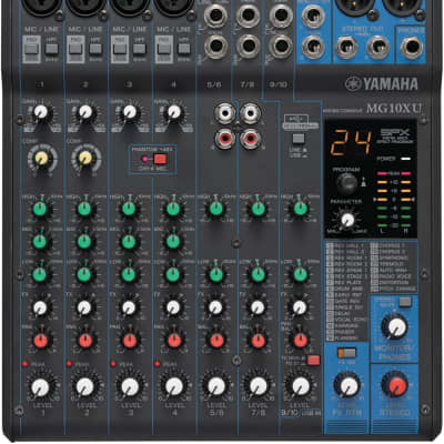 Yamaha MG10XU 10-channel Analog Mixer with USB + FX image 1