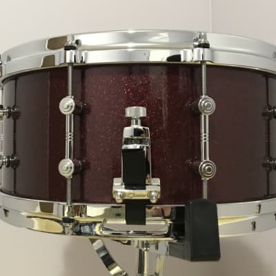 Gretsch New Classic 6.5x14 Merlot Sparkle Brand New! Custom Limited 9/22/2016 NC6514S-MS image 3