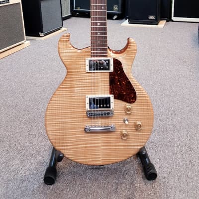 Basone electric guitar, flamed maple top, mahogany body and neck, handcrafted in  Vancouver Canada image 6