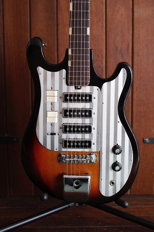 Eddie Van Halen's 1960s Teisco Del Ray WG-4L – Ground Guitar