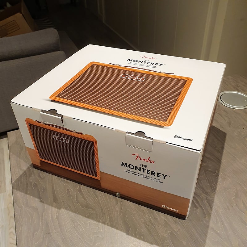Fender Monterey Tweed Bluetooth speaker | Reverb Fender Monterey Tweed Bluetooth speaker | Reverb