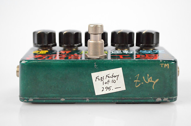 1999 Zvex Fuzz Factory Guitar Effect Pedal Hand Painted