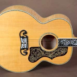 2000 Gibson SJ-200 Custom Vine Ren Ferguson Acoustic Guitar J-200 image 10