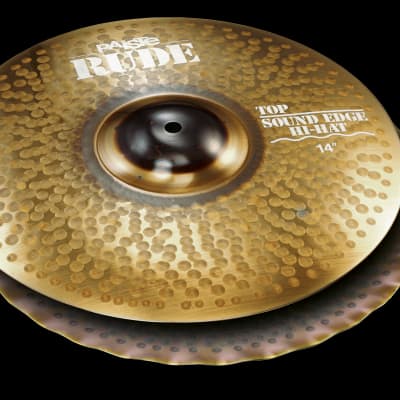 Paiste Rude 14" Sound Edge Hi Hat Cymbals/New-Warranty/Model # CY0001123114 image 1