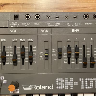 Roland SH-101 Monophonic Analog Synthesizer (Tubbutec SH-1oh1) with MIDI image 6