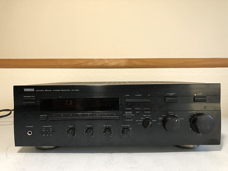Yamaha RX596 Receiver HiFi Stereo Vintage Phono 2 Channel Reverb