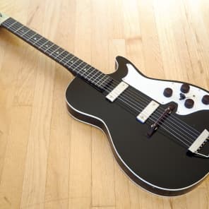 ギター 1963 Silvertone Stratotone Mars 1420 1963 silvertone 1420 stratotone electric guitar black sears