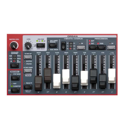 Nord 61 Note Electro 6D 61 Key Semi-Weighted Action, with Nine Drawbars image 3