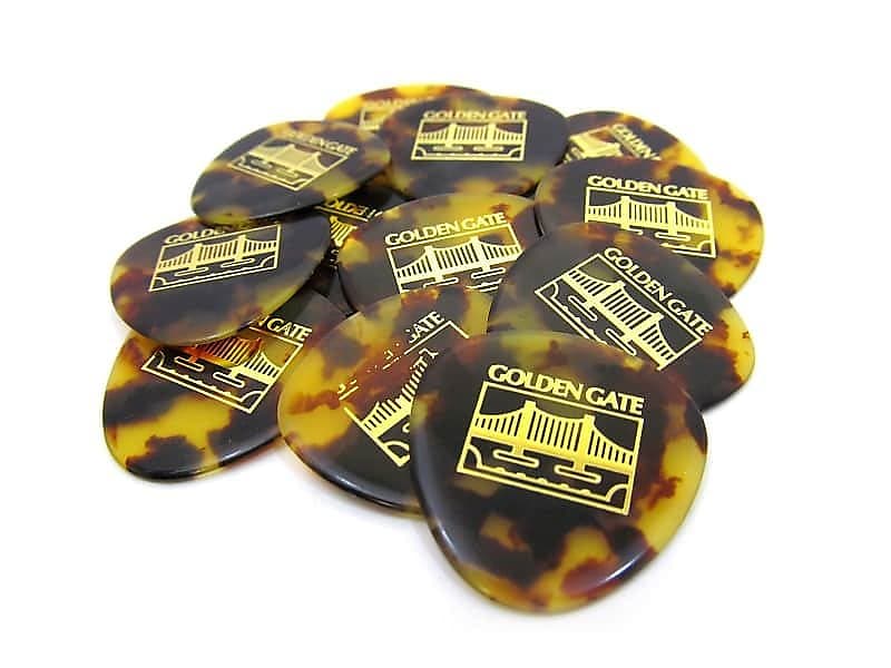 Golden Gate Mandolin Picks 12 Pack Guitar Picks Flat Picks Reverb UK