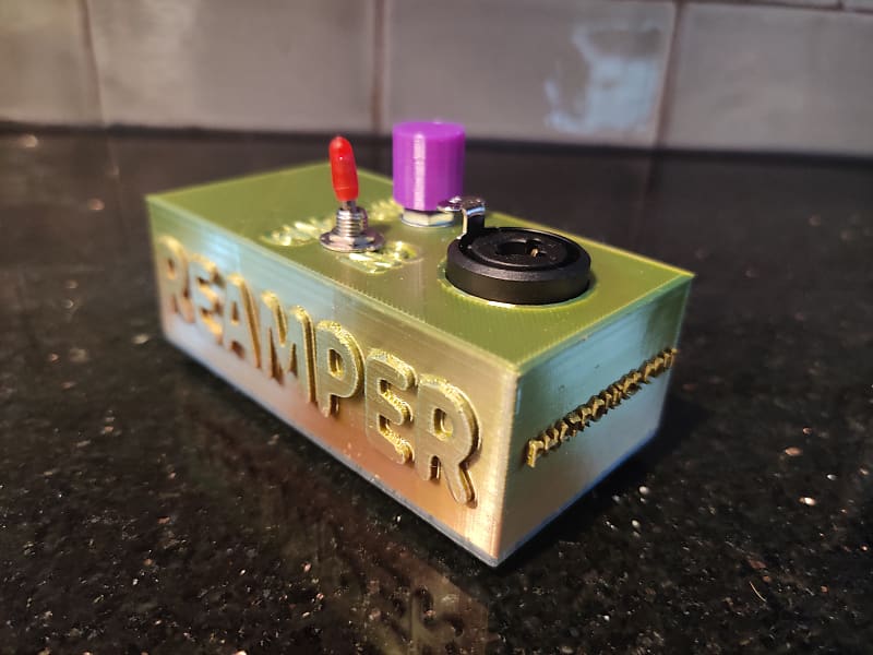 Phatronics Reamper Boutique Guitar Reamp Box for recording / Reverb