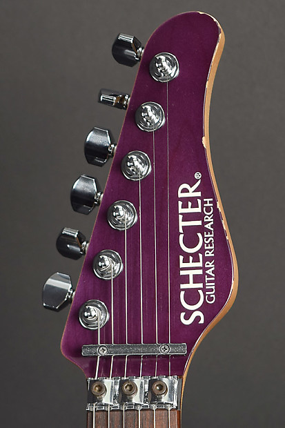 Schecter Japan SD-2-24-AS See Thru Purple | Reverb Schecter Japan SD-2-24-AS See Thru Purple | Reverb