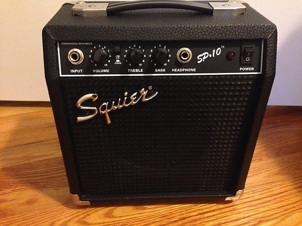 Fender sp 10 guitar amp top