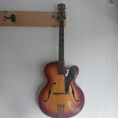 Musima German DDR Vintage Archtop Jazzguitar from 1962 image 10