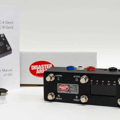 Disaster Area Designs DMC-8 Gen3 Compact MIDI Controller for Pedalboards image 1