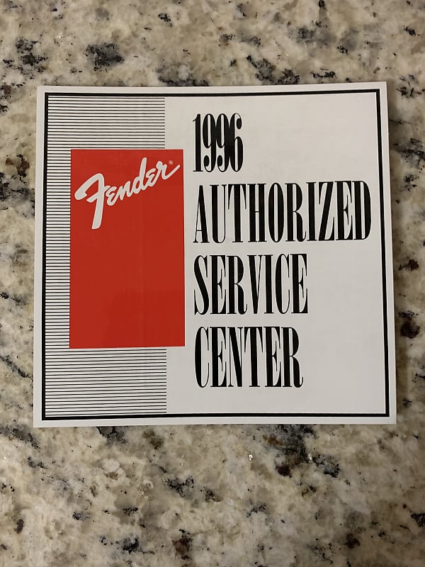 Fender service deals center near me