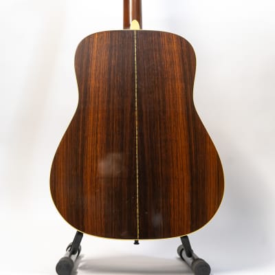 Yamaha FG-301B Orange Label Jumbo Dreadnought Acoustic Guitar w/ Case - Natural image 8