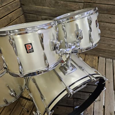 Drum Kit Vintage Premier Polychromatic Silver USED! RKPRK230523 image 4