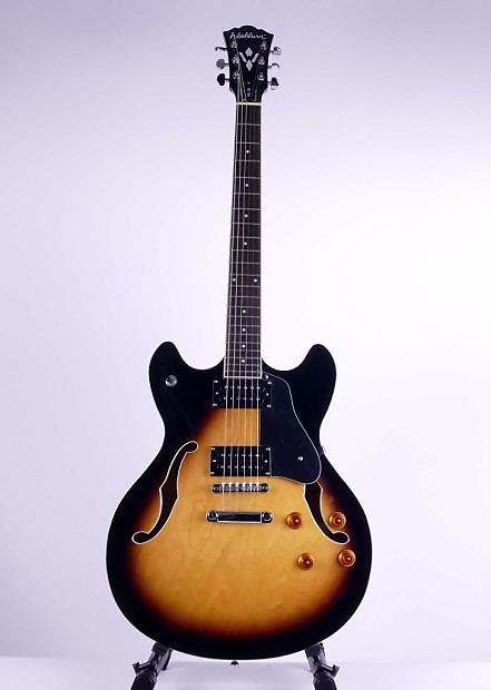 Washburn HB-30 サンバースト Used Washburn HB30 sunburst Hollow Body Electric Guitar