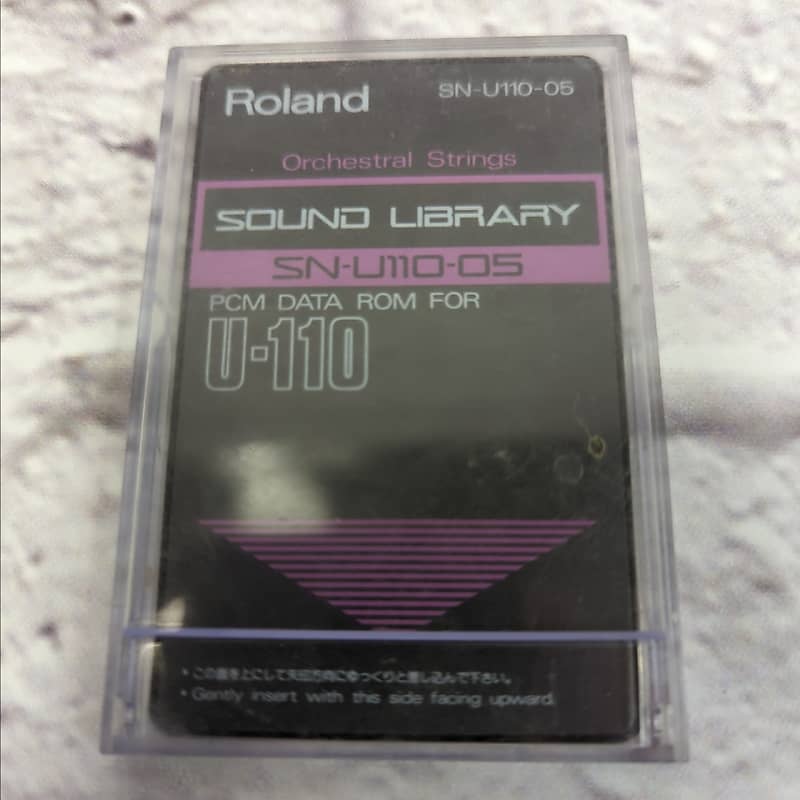 Roland SN-U110-05 Orchestral Strings Data Card for U-110 | Reverb