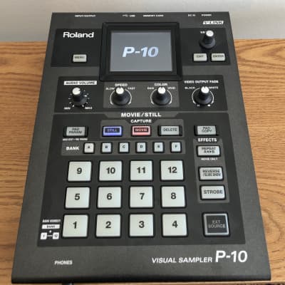 (希少)Roland EDIROL P-10 Visual Sampler Roland P-10 Visual Sampler Audio Video Movie Sample Pad VJ