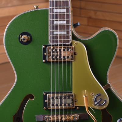 Epiphone Emperor Swingster Forest Green Metallic image 9