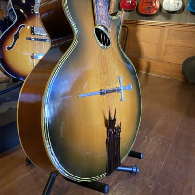 Custom Lord of the Rings  Acoustic Guitar "My Precious" image 18
