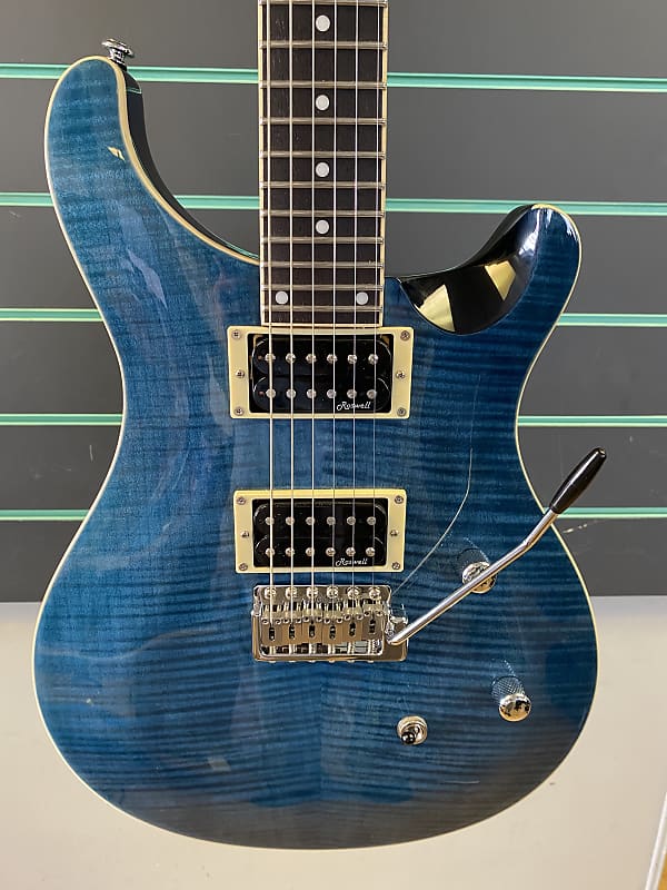 Harley Benton CST-24T Ocean Flame 2021 Electric Guitar | Reverb