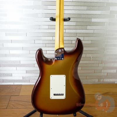 Fender American Ultra Stratocaster with Maple Fretboard - Mocha Burst image 11
