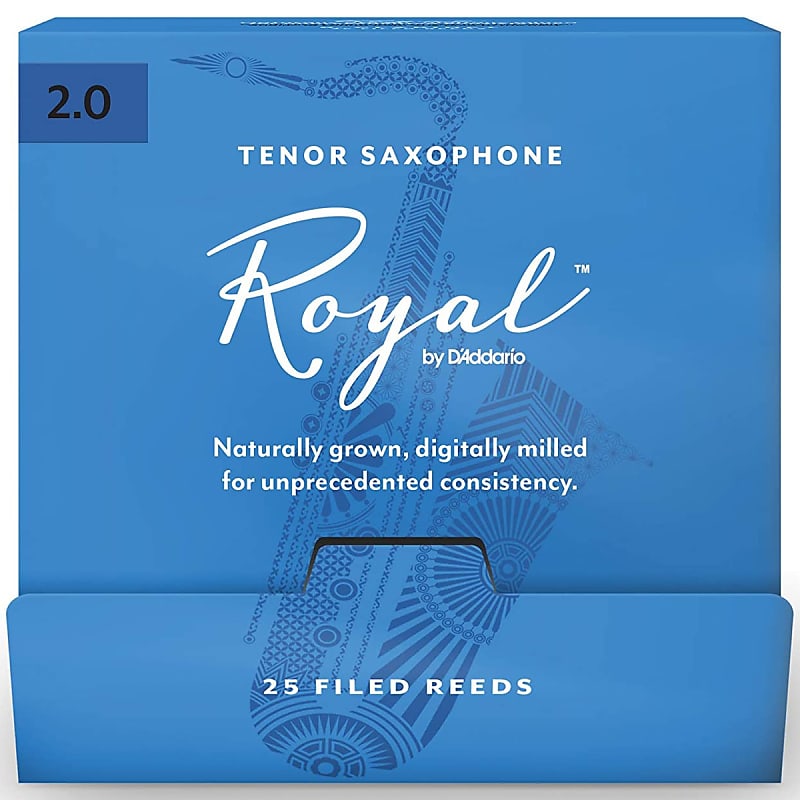 Royal Tenor Saxophone Reeds - #2, 25 Box image 1