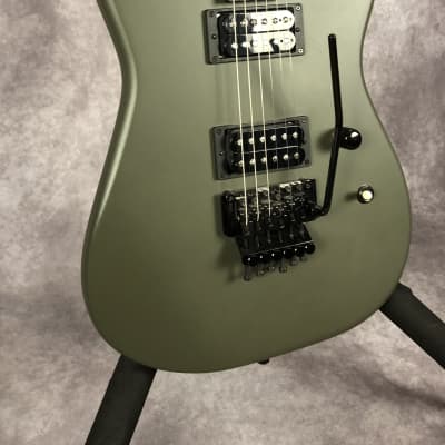 Wayne Guitars (Formerly Charvel) Super Strat Est 2000 - Flat Green image 3