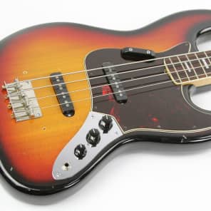 Aria Jazz Bass Copy 1980s Sunburst | Reverb