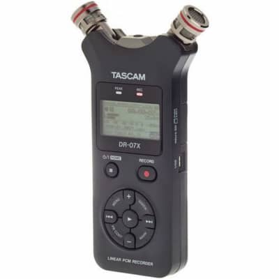 TASCAM DR-07X Portable 2 Track Stereo Handheld Digital Recorder with Microphones image 5