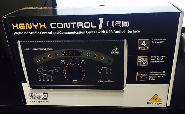 Behringer Xenyx CONTROL1USB Studio Control Center image 1