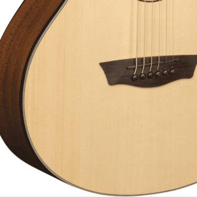 Washburn AGM5K Apprentice Series 7/8 Size G-Mini Spruce Top Mahogany Neck 6-String Acoustic Guitar w/Gig Bag image 9