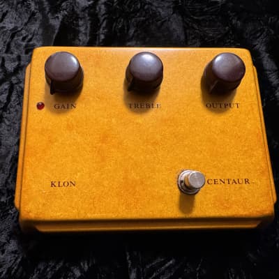 Reverb.com listing, price, conditions, and images for klon-centaur-gold-horsie