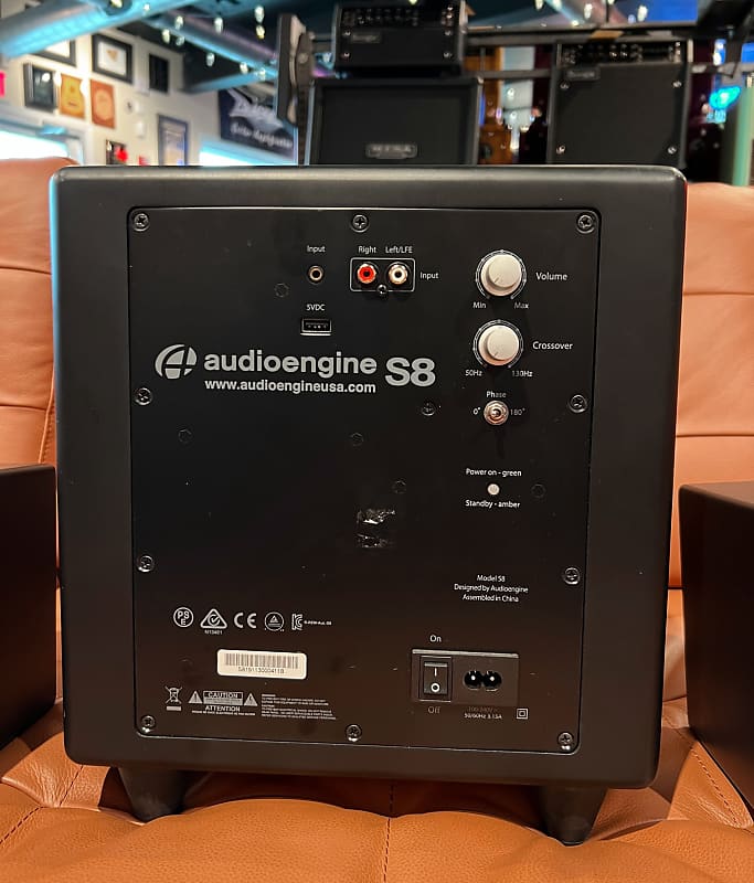 AudioEngine A2+ Home Audio Speakers and S8 Powered Subwoofer