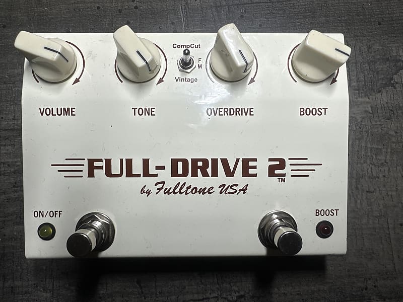 Fulltone Full drive 2 - Vintage cream custom shop