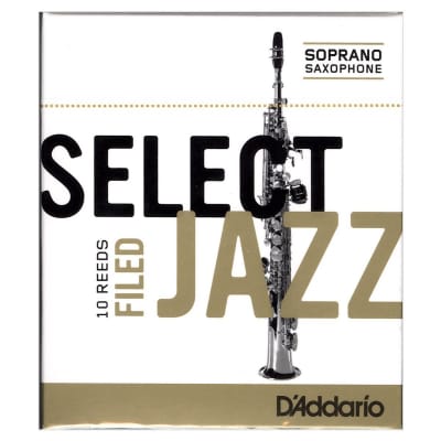 D’addario Select Jazz Filed Reeds 2 Soft Soprano Saxophone image 2