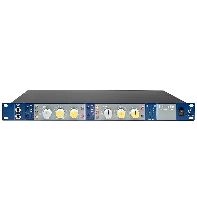 アンプ Focusrite ISA TWO Amazon.com: Focusrite ISA Two Classic rackmount dual mono