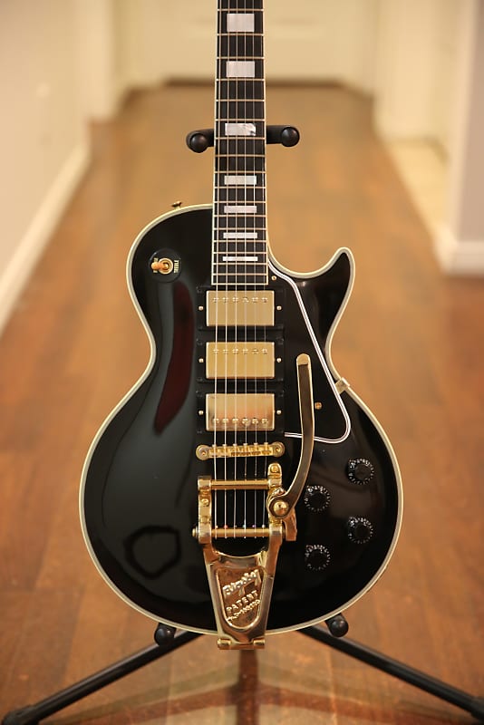 Gibson Custom Shop '57 Les Paul Custom Black Beauty Reissue 2006 - 2012 imagen 6