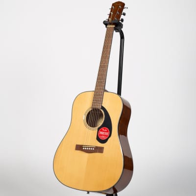 Fender CD-60S Dreadnought Acoustic Guitar - Walnut Natural image 7